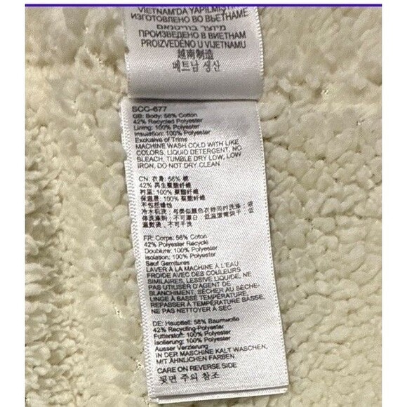 Marmot Jacket Women’s Medium Sherpa Lined Plaid Flannel Shacket Outdoor Hiking - Picture 3 of 4